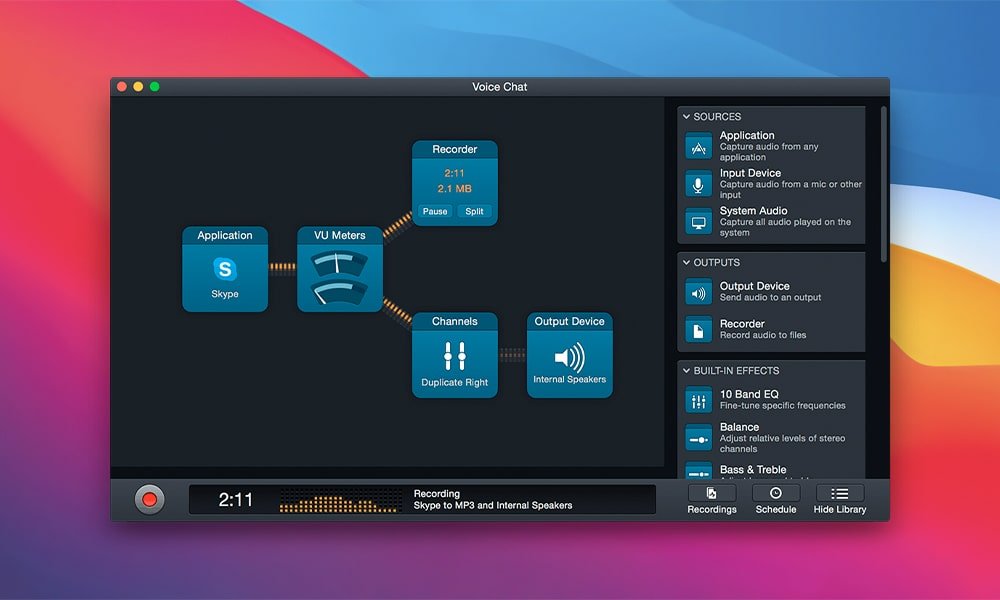 Audio Hijack screenshot 3